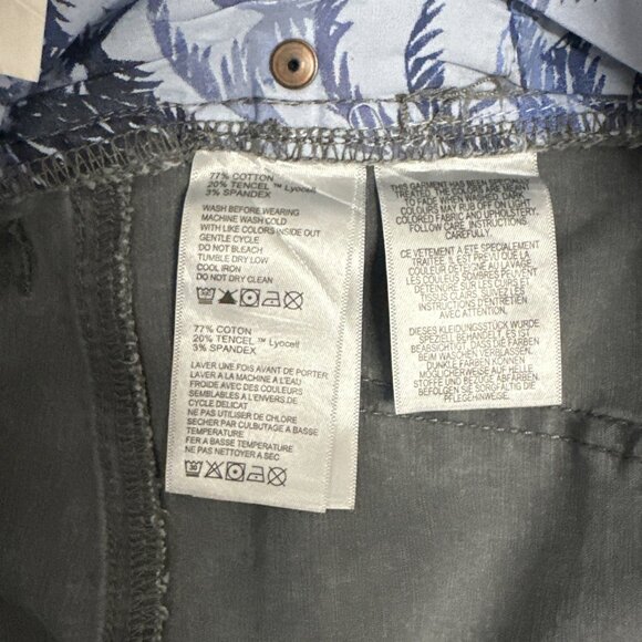 Tommy Bahama Men's 32W x 34L Fog Grey Boracay Five-Pocket Stretch Chino Pant - Picture 12 of 12